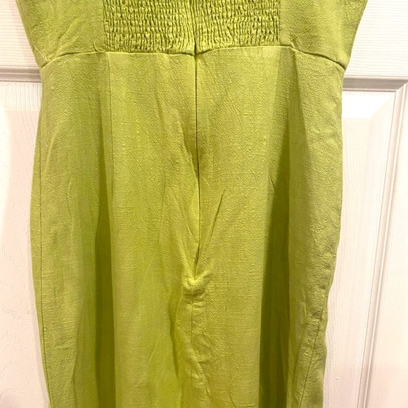 Small green maxi button up dress from Lulus. - Picture 7 of 7